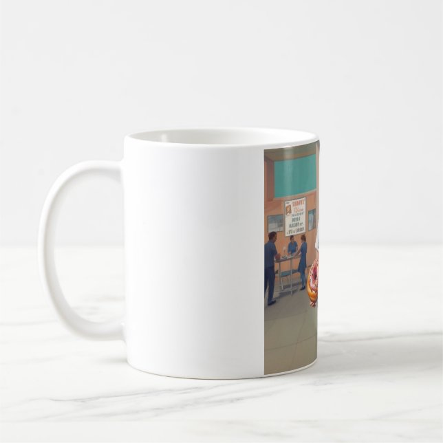 Heroes in Scrubs: Sip Your Coffee with Gratitude Kaffemugg (Vänster)