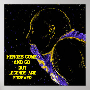 Heroes Kom och go, men legender är för evigt Poster