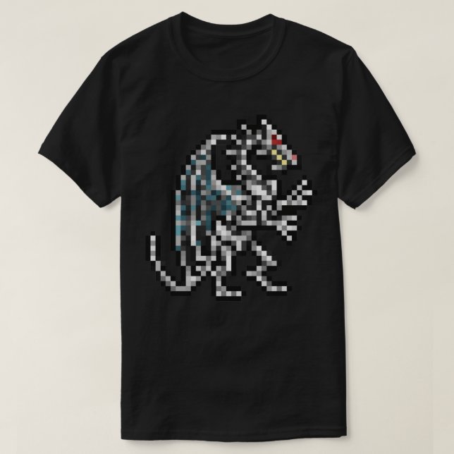 Heroes of Might and Magic Dragon Retro Pixel DOS g T Shirt (Design framsida)