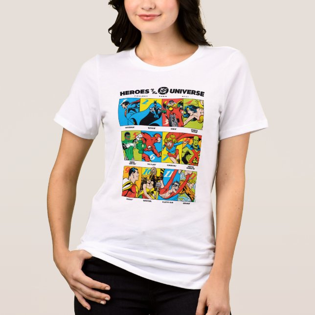 Heroes of the DC™ Universe T Shirt (Framsida)