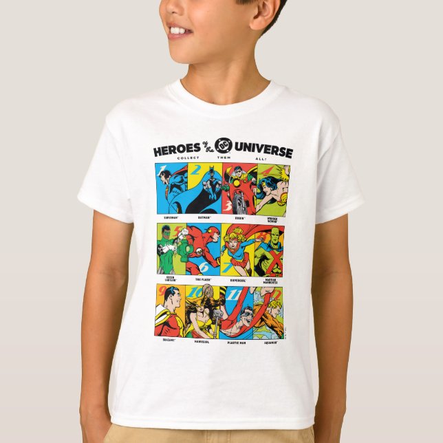 Heroes of the DC™ Universe T Shirt (Framsida)
