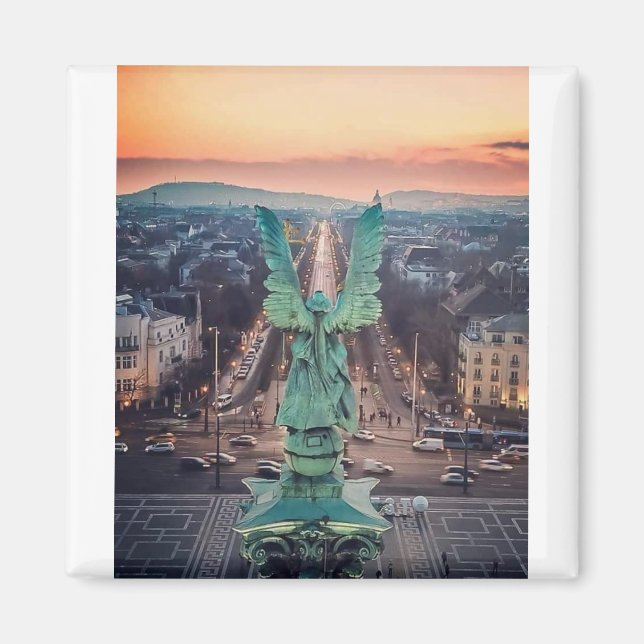 Heroes Square Budapest Magnet (Framsidan)
