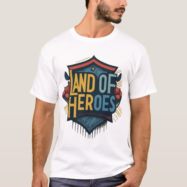 Heroes T Shirt (Framsida)