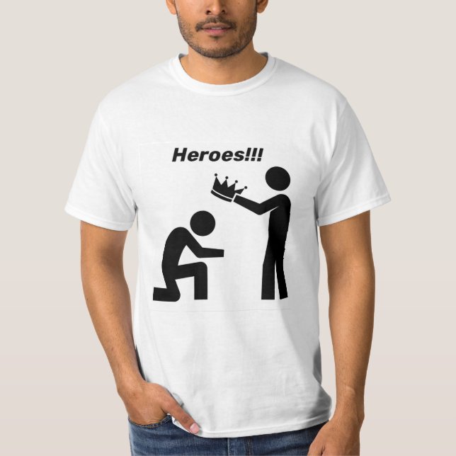 Heroes T-shirt  (Framsida)