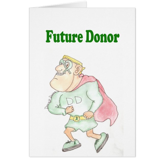 heroguy hälsningskort (Framsidan)