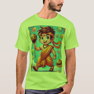 "Heroic Chhota Bheem Tecknad T-Shirt för barn - Vi