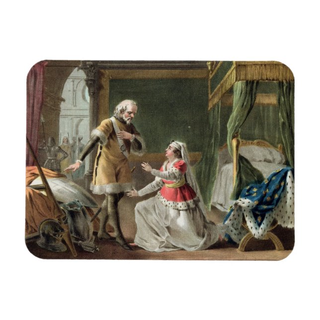 Heroic Devotion of Marguerite of Provence (121) Magnet (Horisontell)