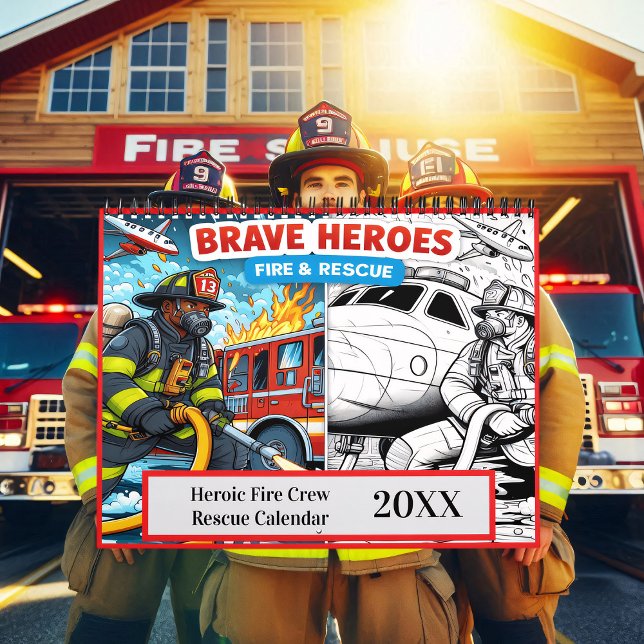 Heroic Fire Crew Rädding 2025/2026 Kalender (Skapare uppladdad)