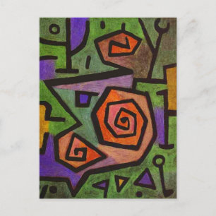 Heroic Ro Abstrakt av Paul Klee Vykort