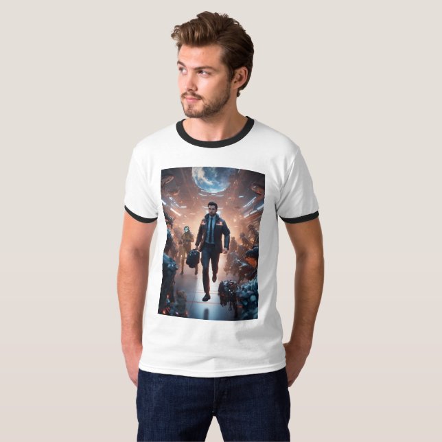 Heroic Tees: Avengers Edition T Shirt (Hel framsida)