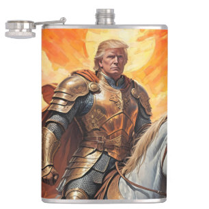 Heroic Trump Warrior in Golden Armor Fickplunta