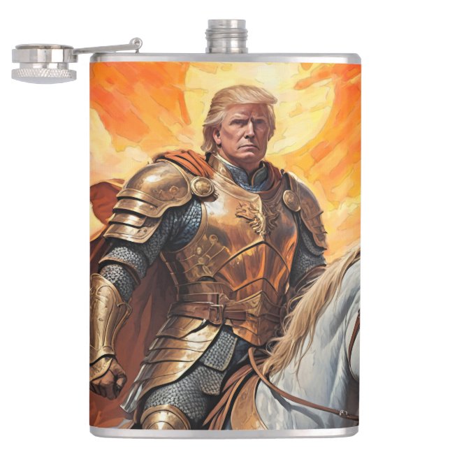 Heroic Trump Warrior in Golden Armor Fickplunta (Öppnad)