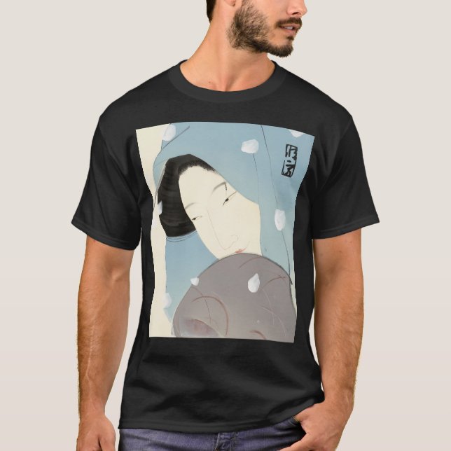 Heroine Umekawa i Snö Kitano Tsunetomi T Shirt (Framsida)