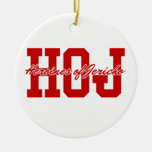 Heroiner från Jeriko (HOJ) Ceramic Ornament