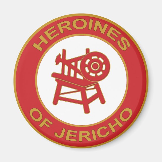Heroines of Jericho Magnet (Framsidan)