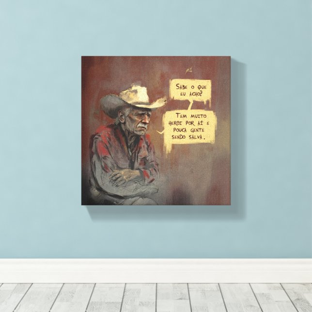 Heróis Canvastryck (Insitu (trägolv))