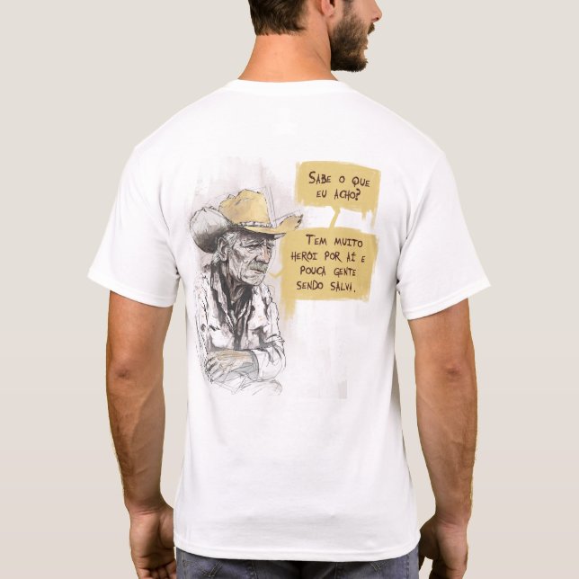 Heróis T Shirt (Baksida)