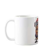 Heroiska brandmän & Dalmatiner Anime-kaffemugg