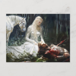 Heroiska epos av Nibelung hoard. Siegfried har var Vykort