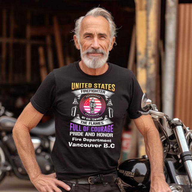 Heroiskt brandsläckarsprit t shirt (Skapare uppladdad)