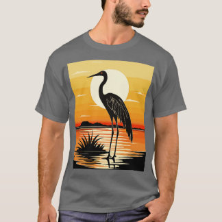 Heron 3 t shirt