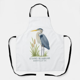 Héron bleu – Étang Burbank Danville QC | Design na