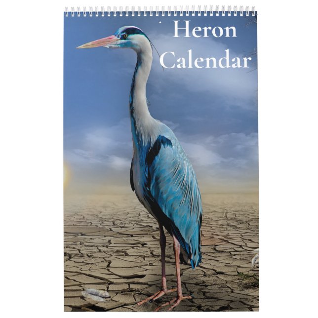 Heron Calendar 2025 Kalender (Omslag)