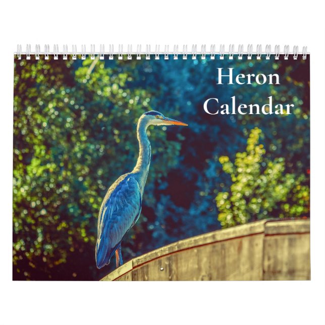 Heron Calendar 2025 Kalender (Omslag)