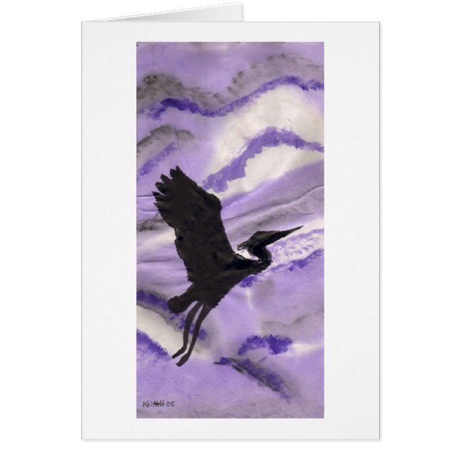 Heron Hälsningskort (Framsidan)