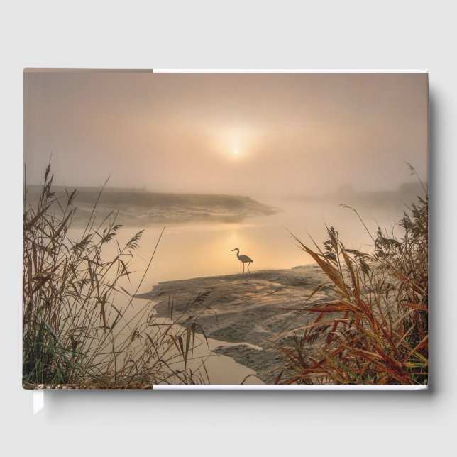 Heron Heaven - Landskapet Sjö Gästböcker (Framsida)