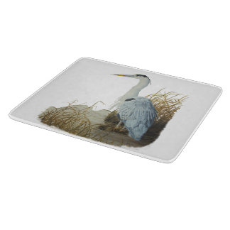 Heron på Marshkanten