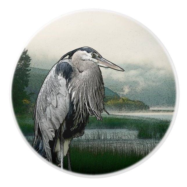 Heron sjö knopp (Framsidan)