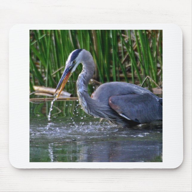 Heron Stänk Musmatta (Framsidan)