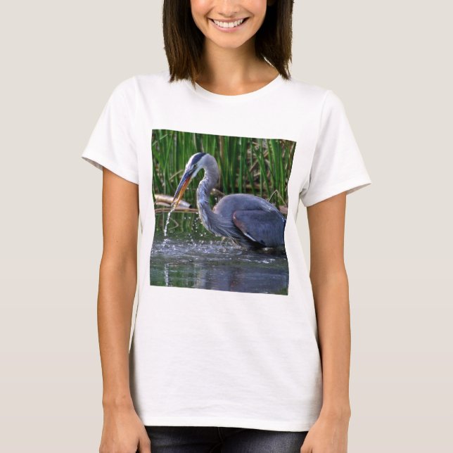 Heron Stänk T-shirt (Framsida)
