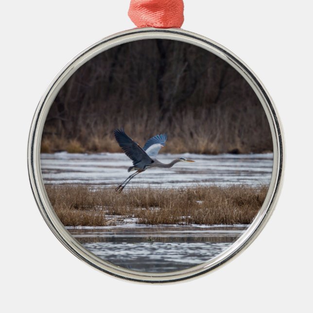 Heron-start Julgransprydnad Metall (Framsidan)