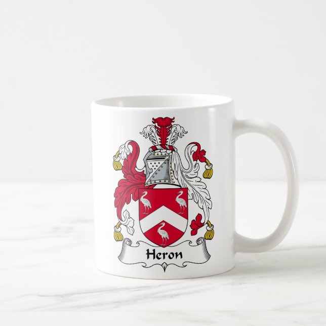 Heronfamiljvapensköld Kaffemugg (Höger)