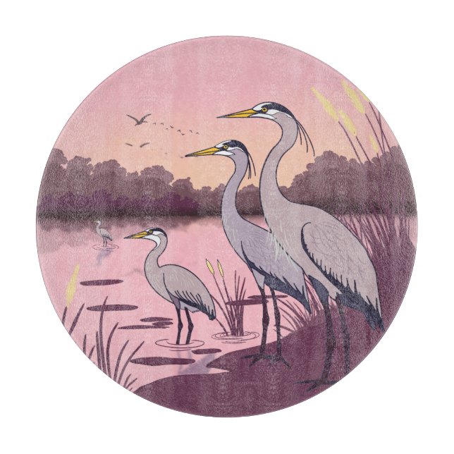 Herons by the Lake (Framsidan)