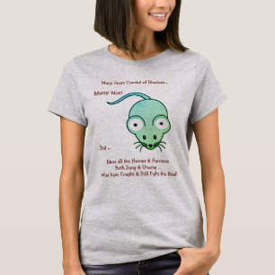 Heros Heroines Snyggt Roligt illusion T Shirt