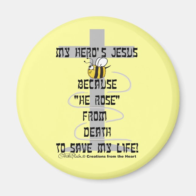 Heros Jesus Magnet (Framsidan)