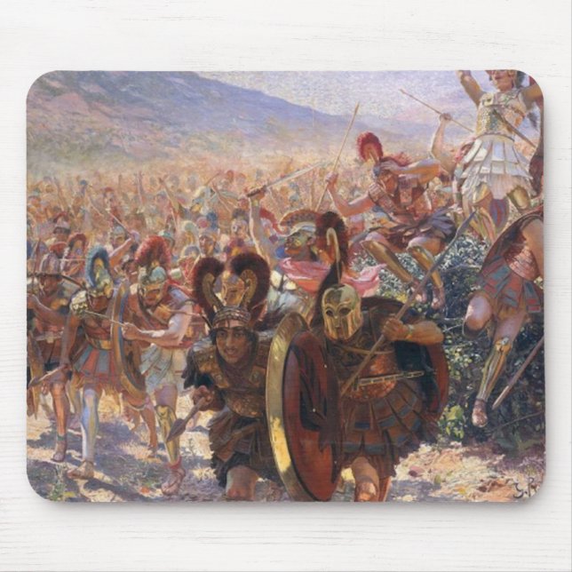 Heros of the Battle of Marathon (Rochgrosse) Musmatta (Framsidan)