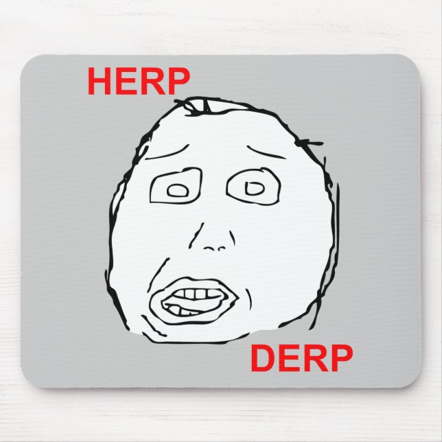 Herp Derp Herp Derping Musmatta (Framsidan)