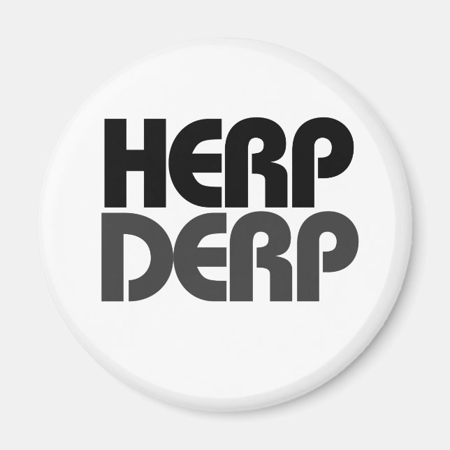 Herp Derp Magnet (Framsidan)