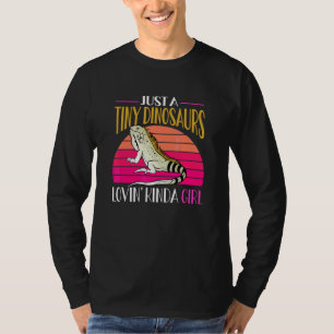 Herpetolog Iguana Ödla Kräldjur T Shirt