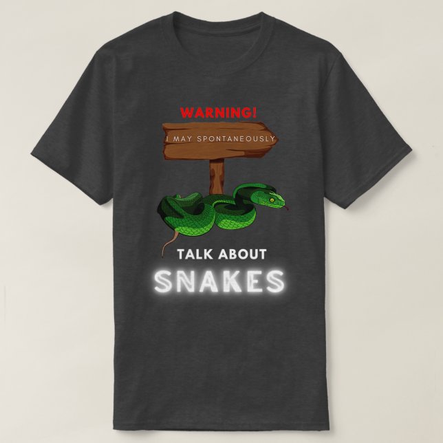 Herpetologi Herpetolog  T Shirt (Design framsida)