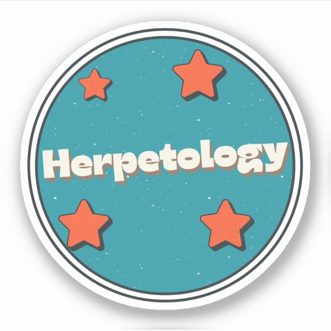 Herpetologi Klistermärken (Framsida)