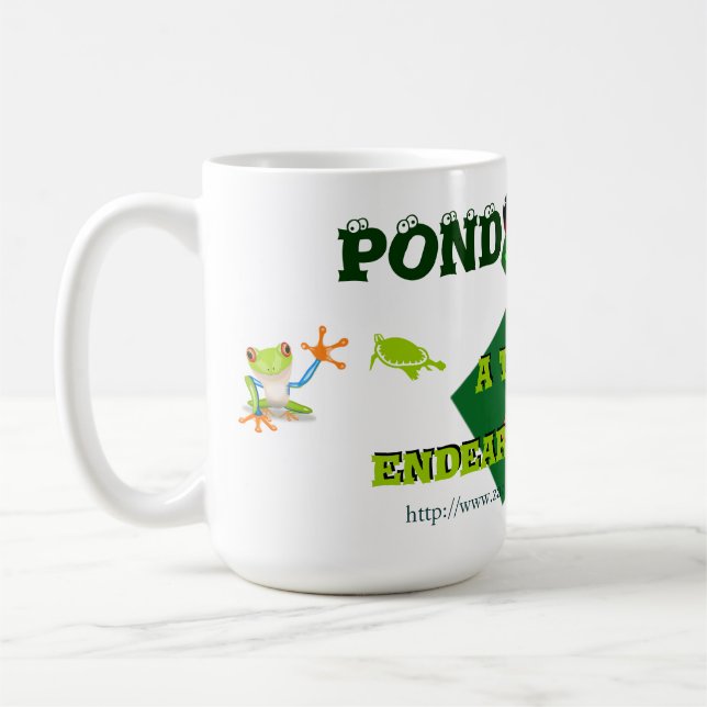 " Herpetology Mug" Kaffemugg (Vänster)