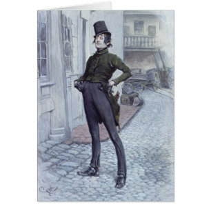 Herr Alfred klirr Hälsningskort