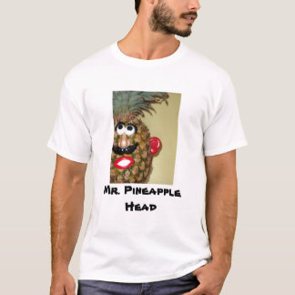 Herr ananashuvud tee shirt