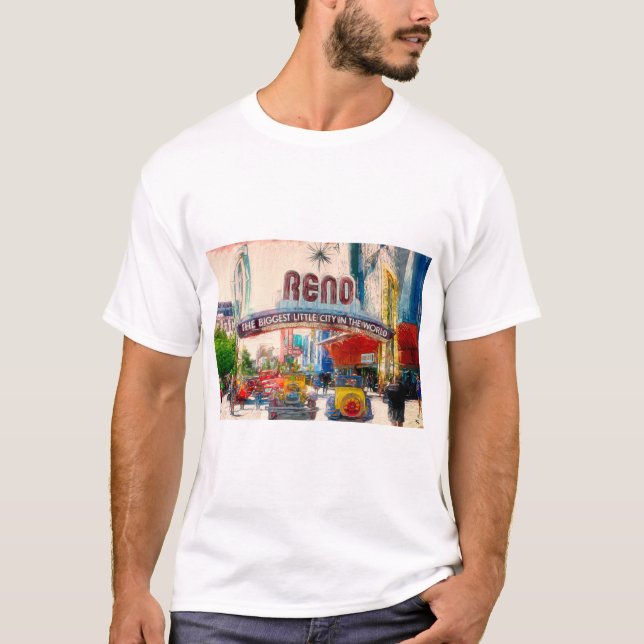 herr anpassad t-shirt (Framsida)