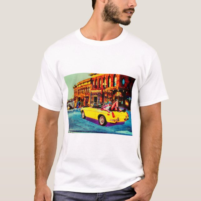 herr anpassad t-shirt (Framsida)